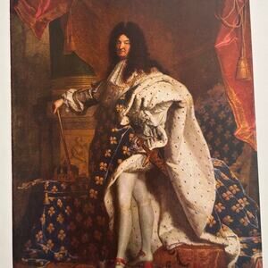 Portrait of Louis XIV, Embarkation for Cythera, Painting, Print, ~ 250920-WH 135